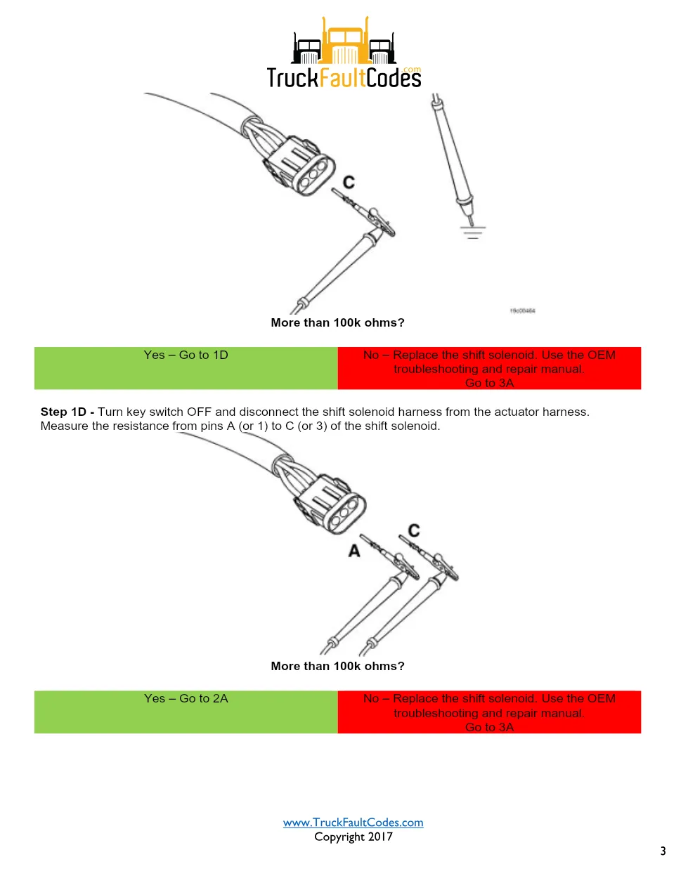 Cummins fault code 537 troubleshooting — Autoshift High Gear - page 3 is available after signing in