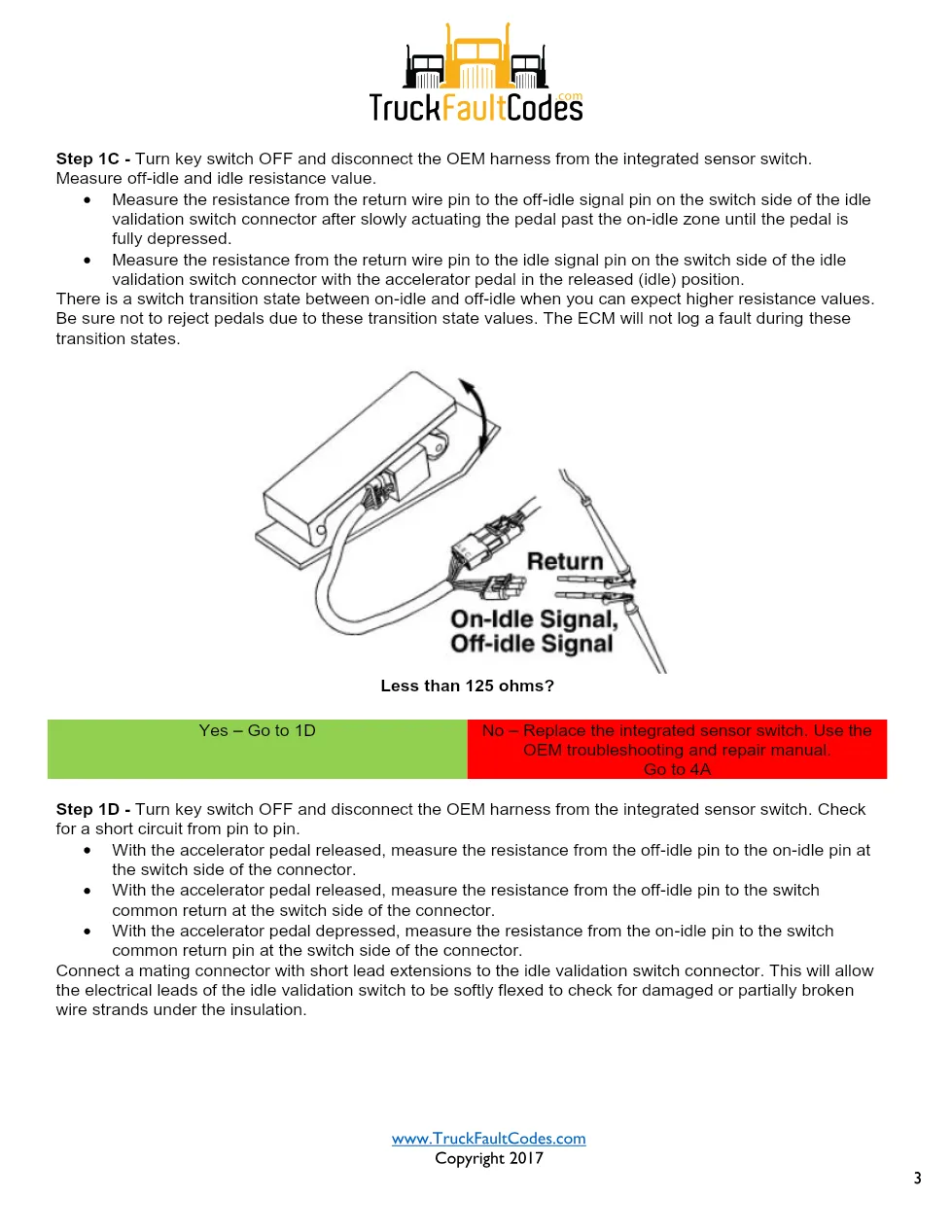 Cummins fault code 551 — ISM CM570 Idle Validation Switch Circuit - page 3 is available after signing in