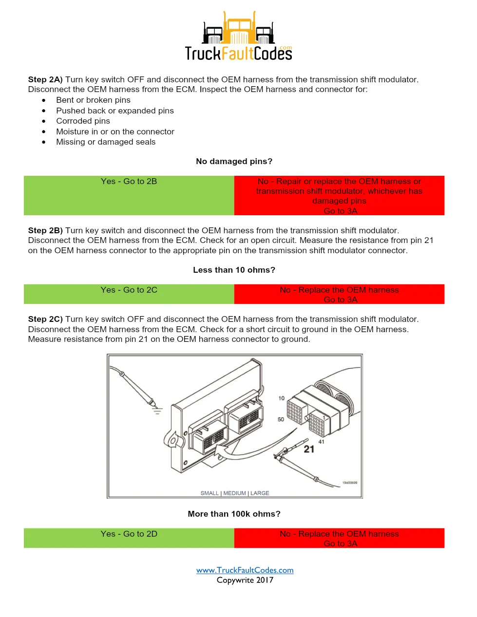 Cummins fault code 768 troubleshooting manual — Output Device - preview page 2 of 3