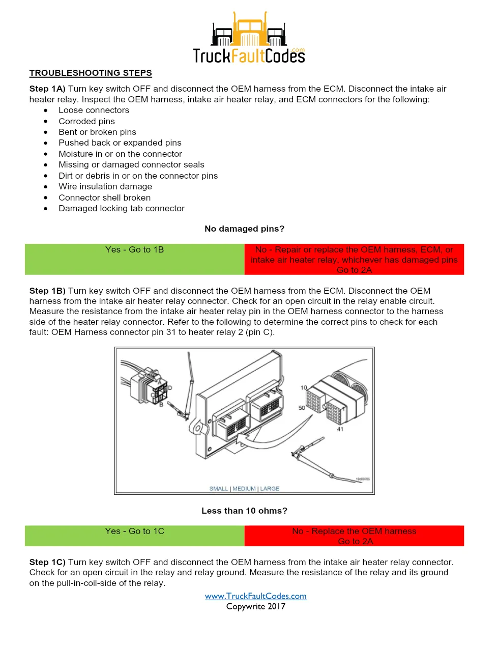 Cummins intake heater relay manual — Fault Code 382 — PDF, 4 - preview page 2 of 3