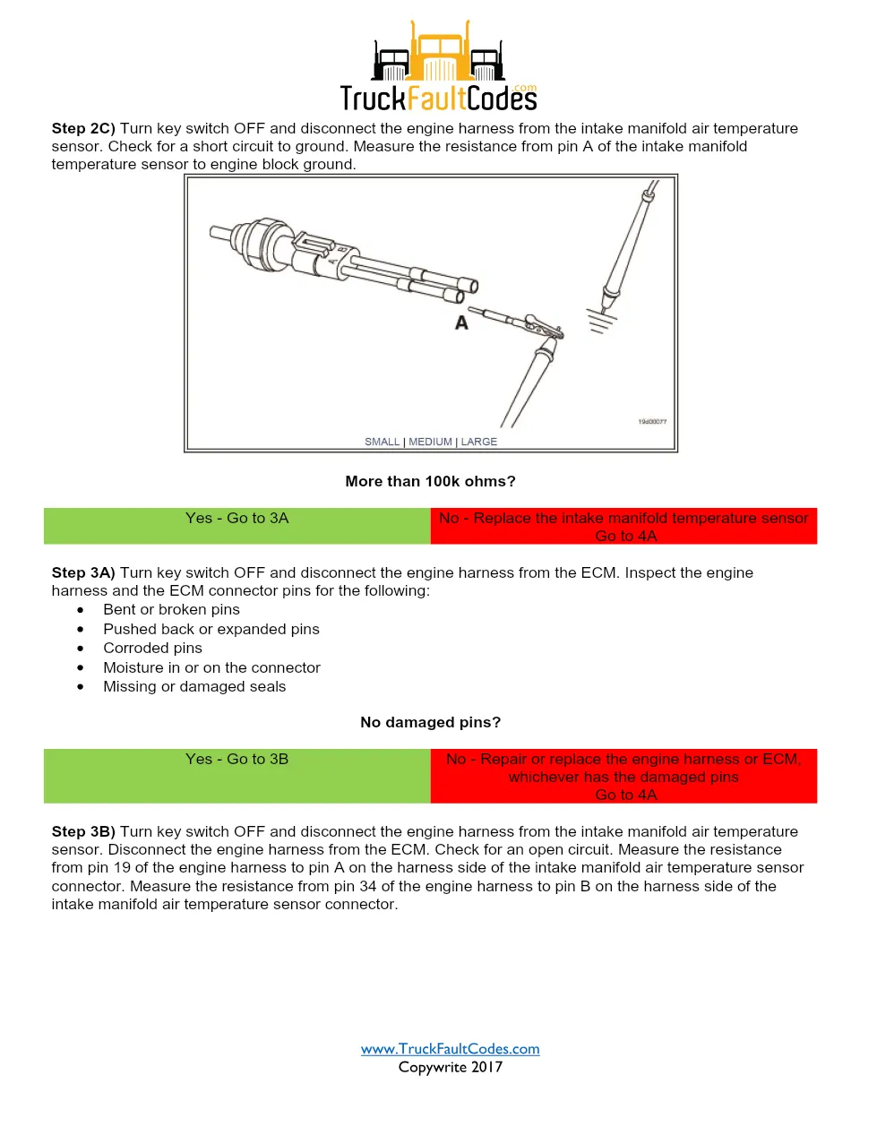 Cummins Intake Temperature Manual — Fault Code 154 — PDF, 5 pages - page 3 is available after signing in