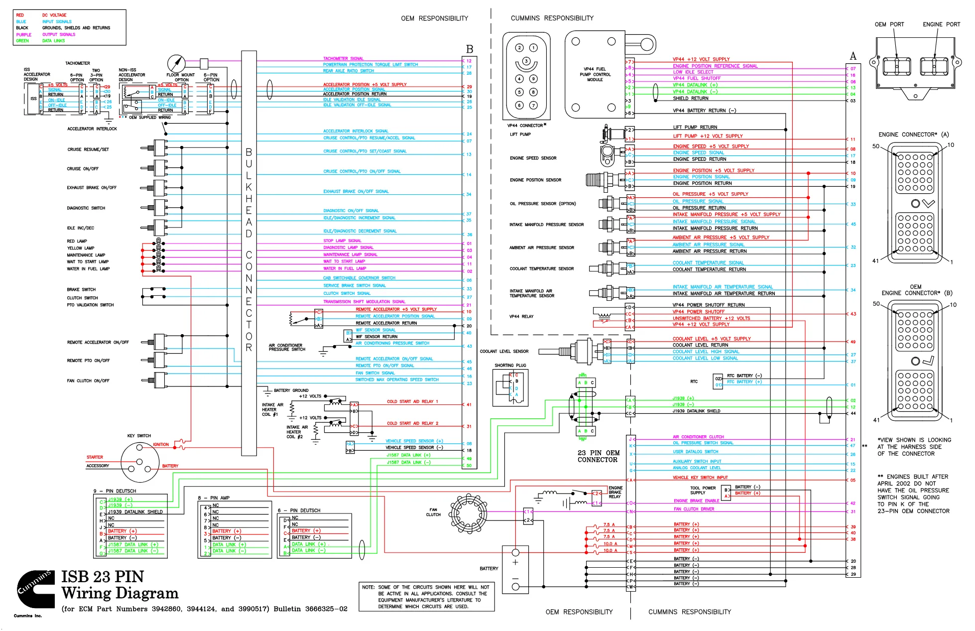 Cummins ISB 23Pin document 3666325_02 — PDF, 1 page – Official - page 1 is available after signing in
