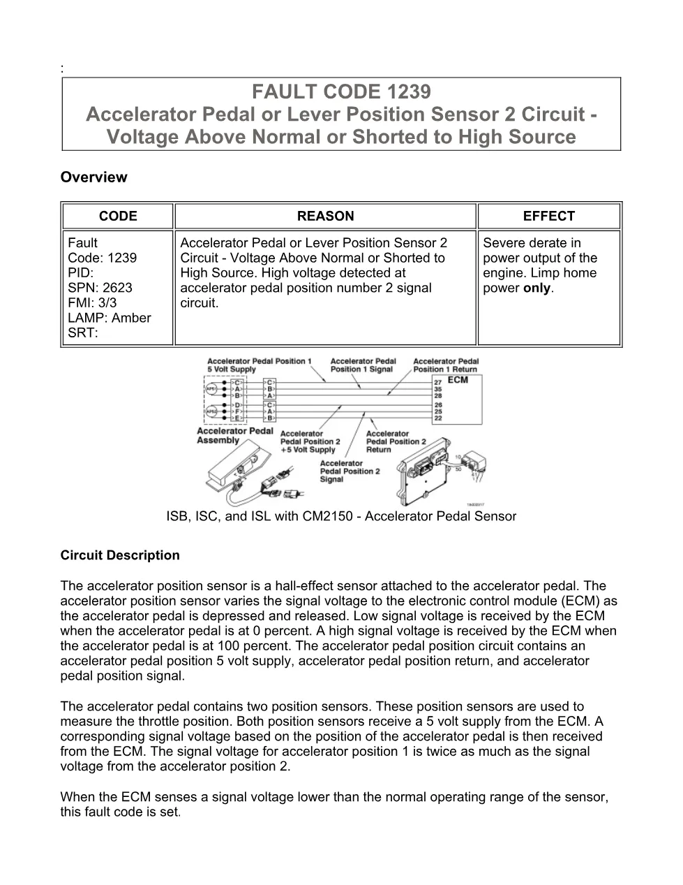 Cummins ISB6.7 1239 manual — Code 1239 — PDF, 13 pages – Guide - preview page 1 of 3