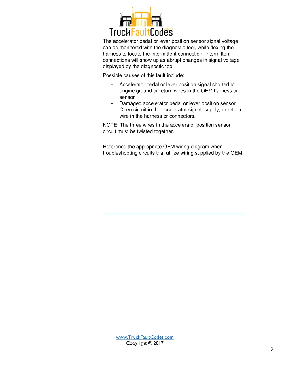 Cummins ISB6.7 132 132 — Accelerator Pedal Position Sensor - page 3 is available after signing in