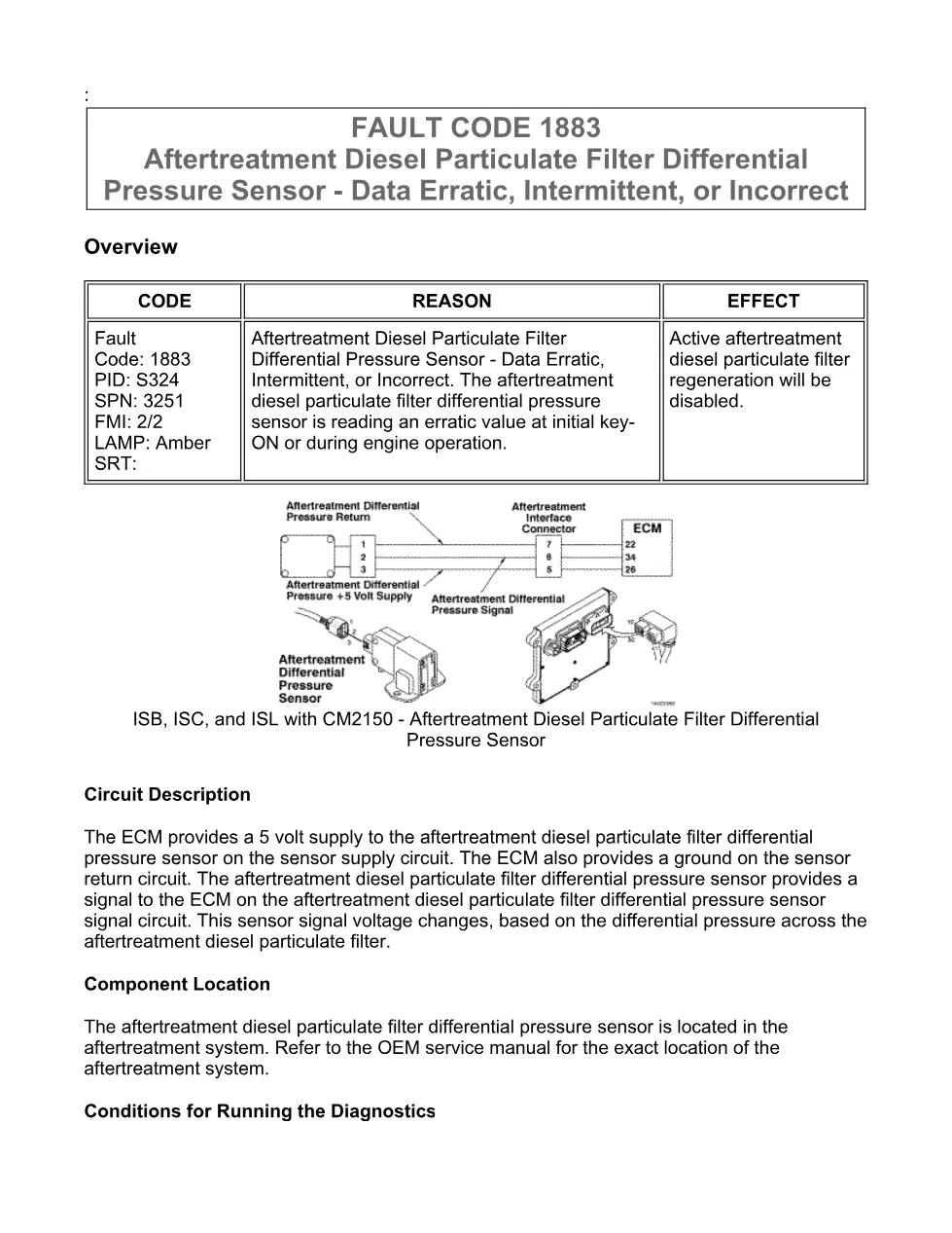 Cummins ISB6.7 1883 document — Code 1883 — PDF, 14 pages - preview page 1 of 3