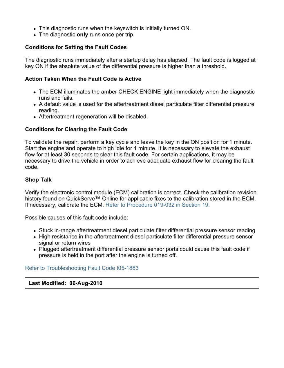 Cummins ISB6.7 1883 document — Code 1883 — PDF, 14 pages - preview page 2 of 3