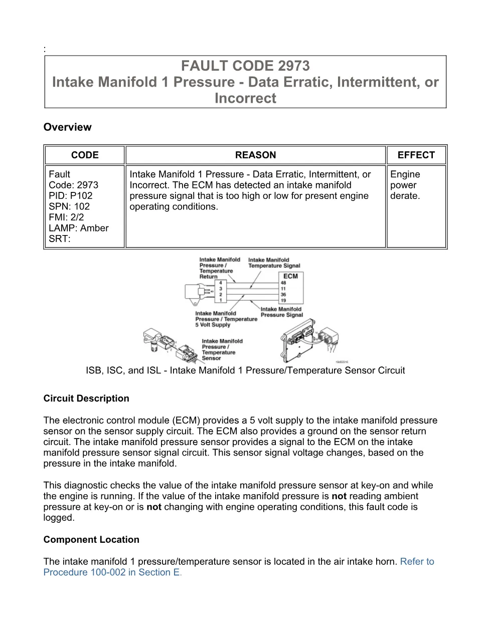 Cummins ISB6.7 2973 manual — Fault Code 2973 — PDF, 18 pages - preview page 1 of 3