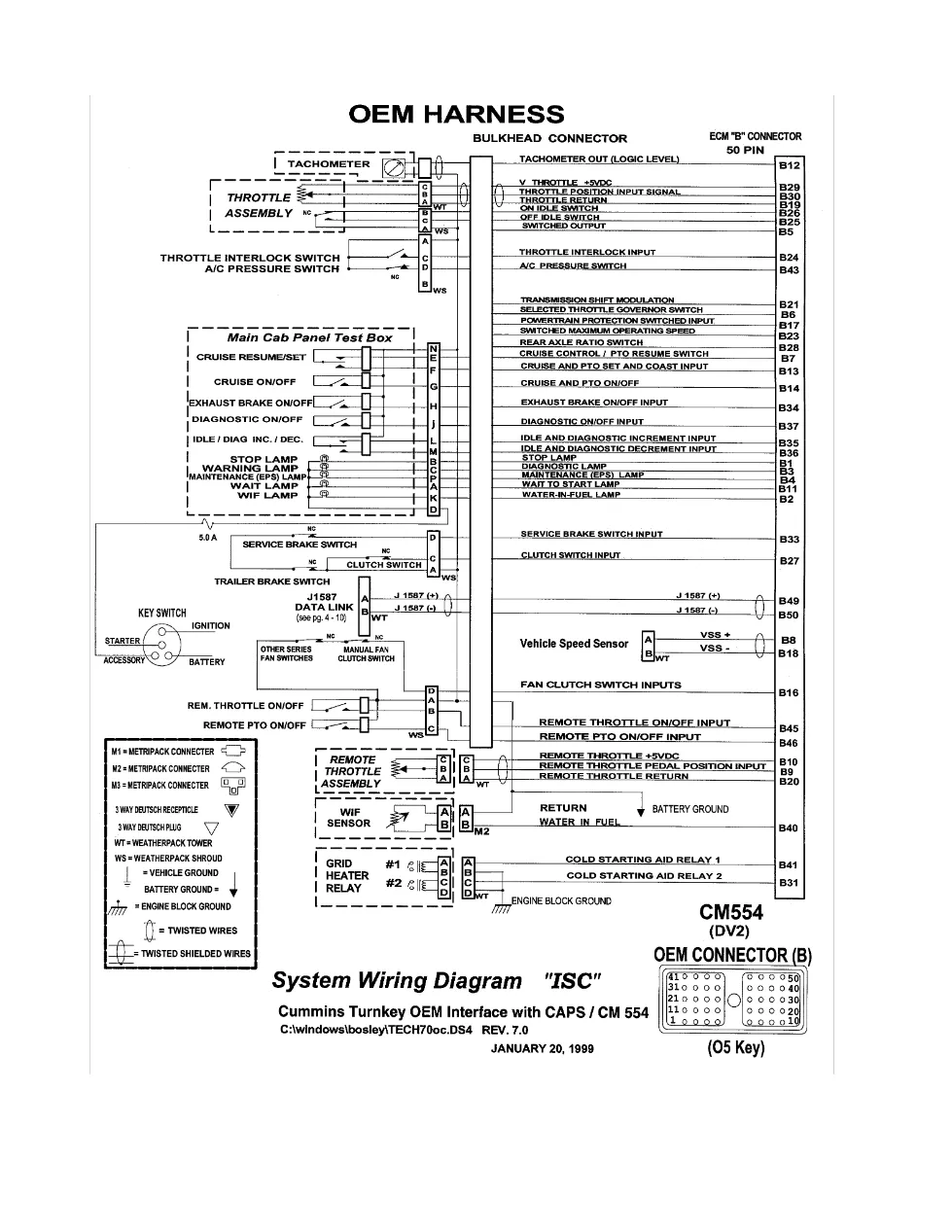 Cummins ISC manual — CM554 PDF, 2 pages – Official – Workshop - preview page 1 of 2