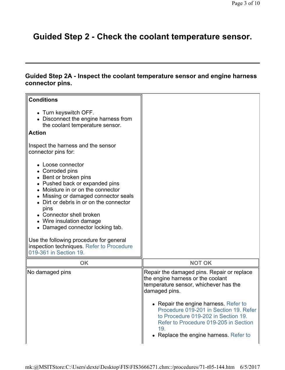 Cummins ISL 144 circuit Fault Code 144 or 145 coolant temperature - page 3 is available after signing in