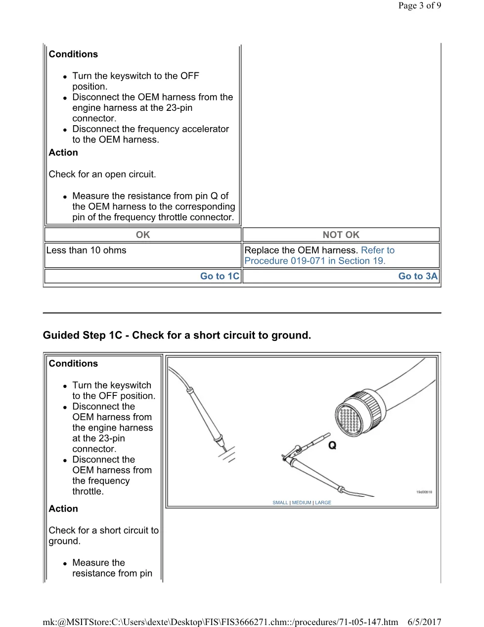 Cummins ISL 147 circuit Fault Code 147 frequency throttle circuit - page 3 is available after signing in