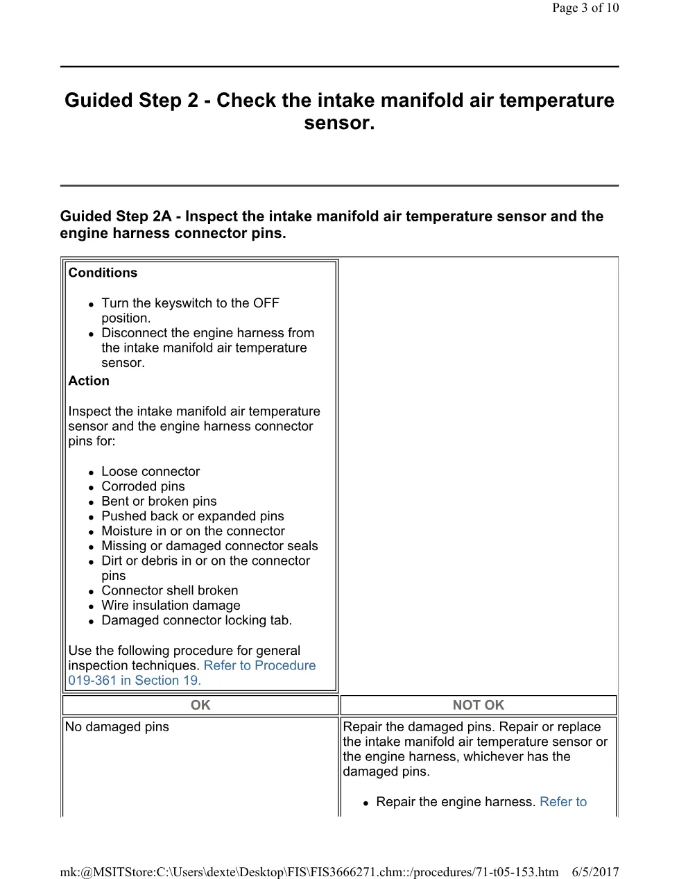 Cummins ISL 153 154 Fault Code 153 or 154 intake manifold air - page 3 is available after signing in