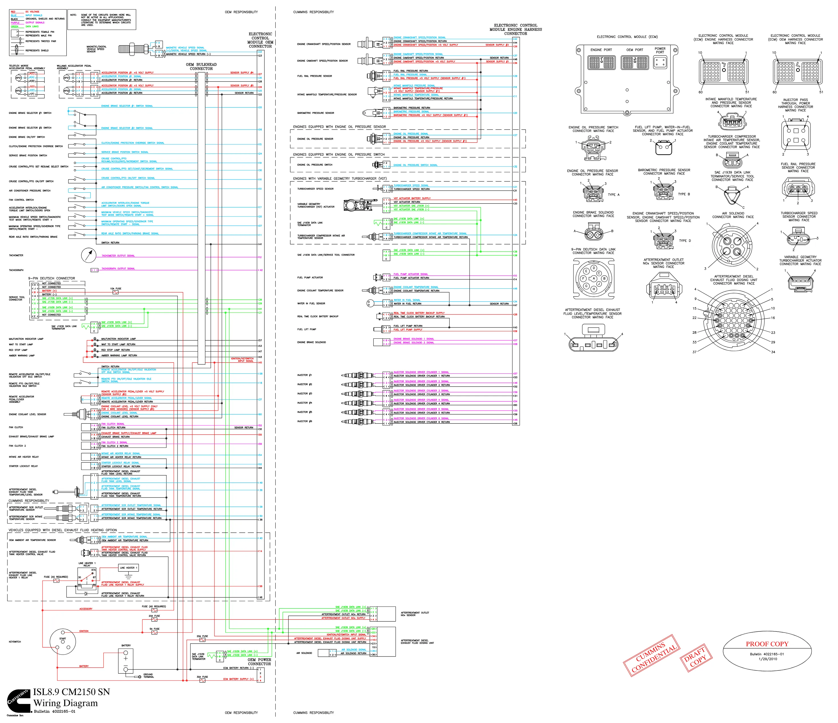 Cummins ISL8.9 manual — CM2150 SN 4022165-01 — PDF, 1 page - page 1 is available after signing in