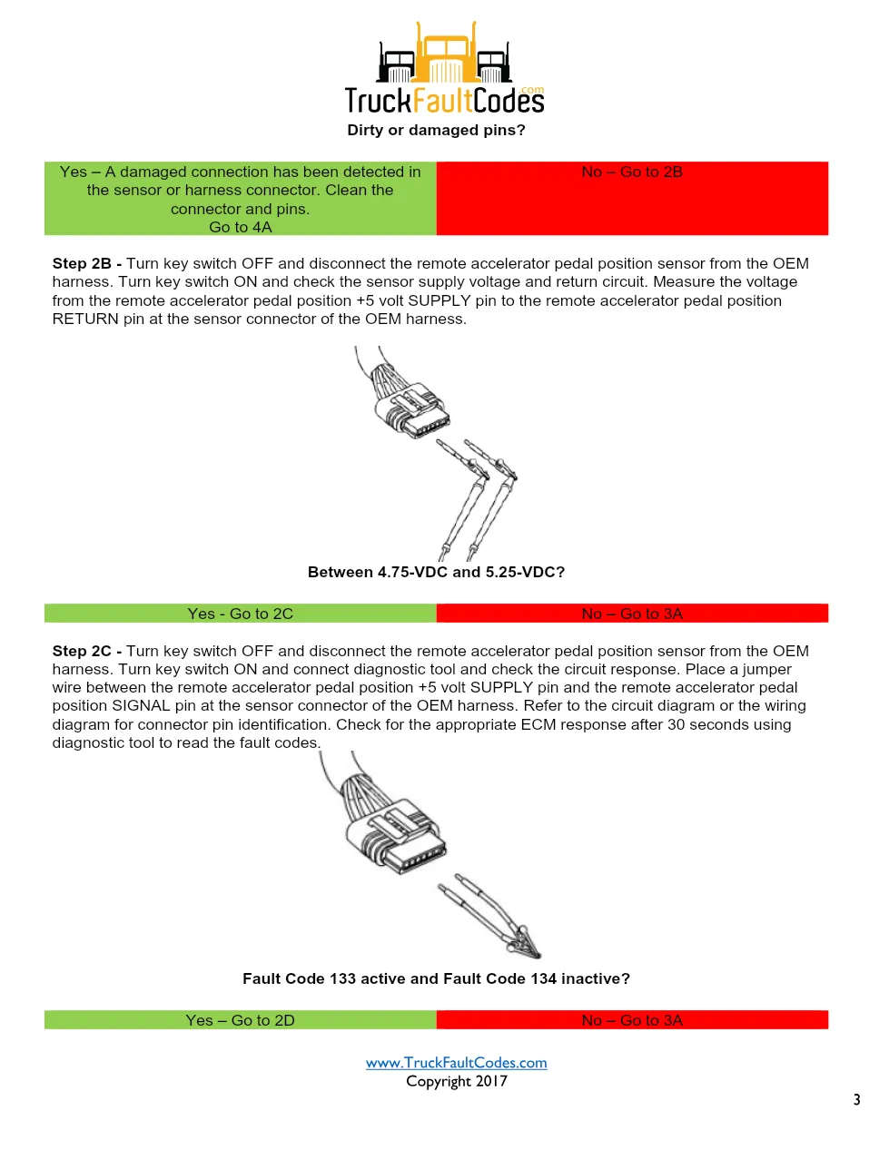 Cummins ISL9 Code 134 Diagnostic Procedure – Fault Code 134 – PDF - page 3 is available after signing in