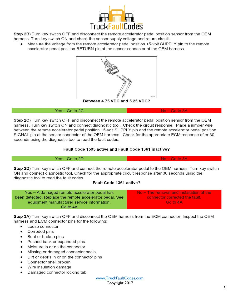 Cummins ISL9 code 1361 Fault Guide ? PDF, 6 pages – Official - page 3 is available after signing in