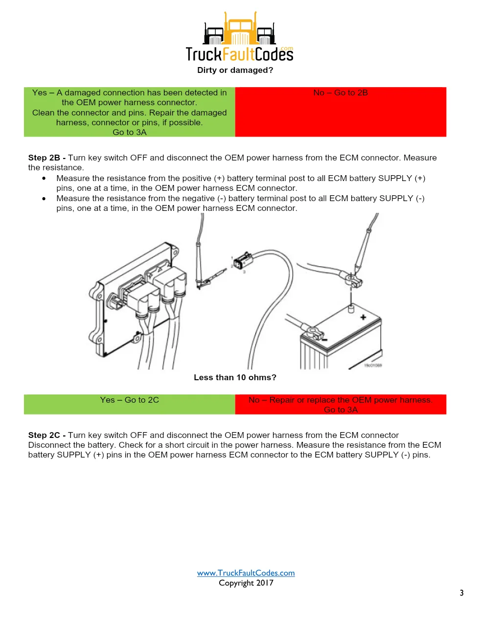 Cummins ISL9 Code 1938 Diagnostic Procedure – Fault Code 1938 - page 3 is available after signing in
