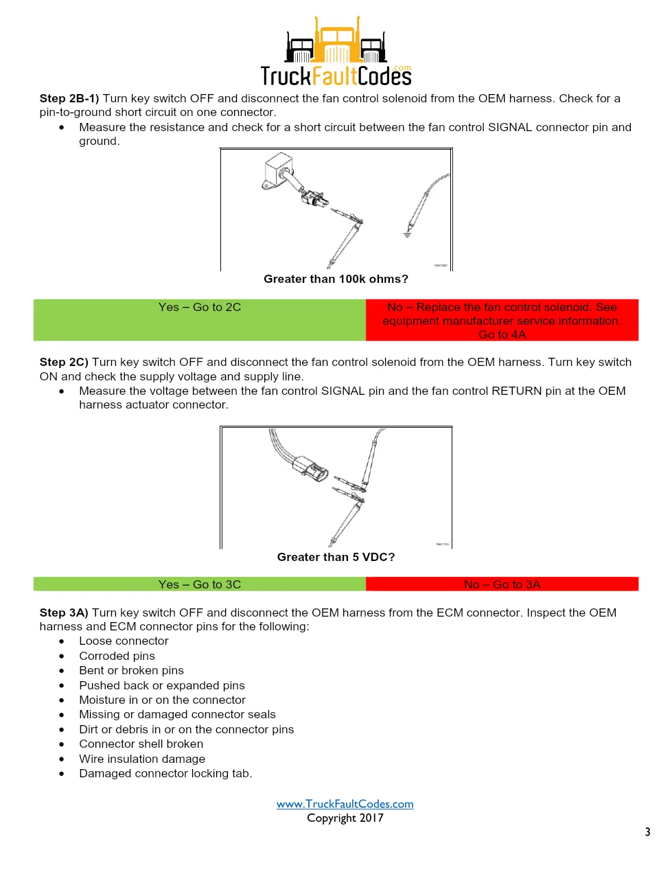 Cummins ISL9 Code 6264 Diagnostic Procedure – Fault Code 6264 - page 3 is available after signing in
