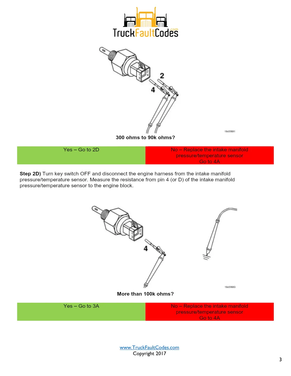 Cummins ISM code 154 — Intake Manifold Temperature Sensor Circuit - page 3 is available after signing in