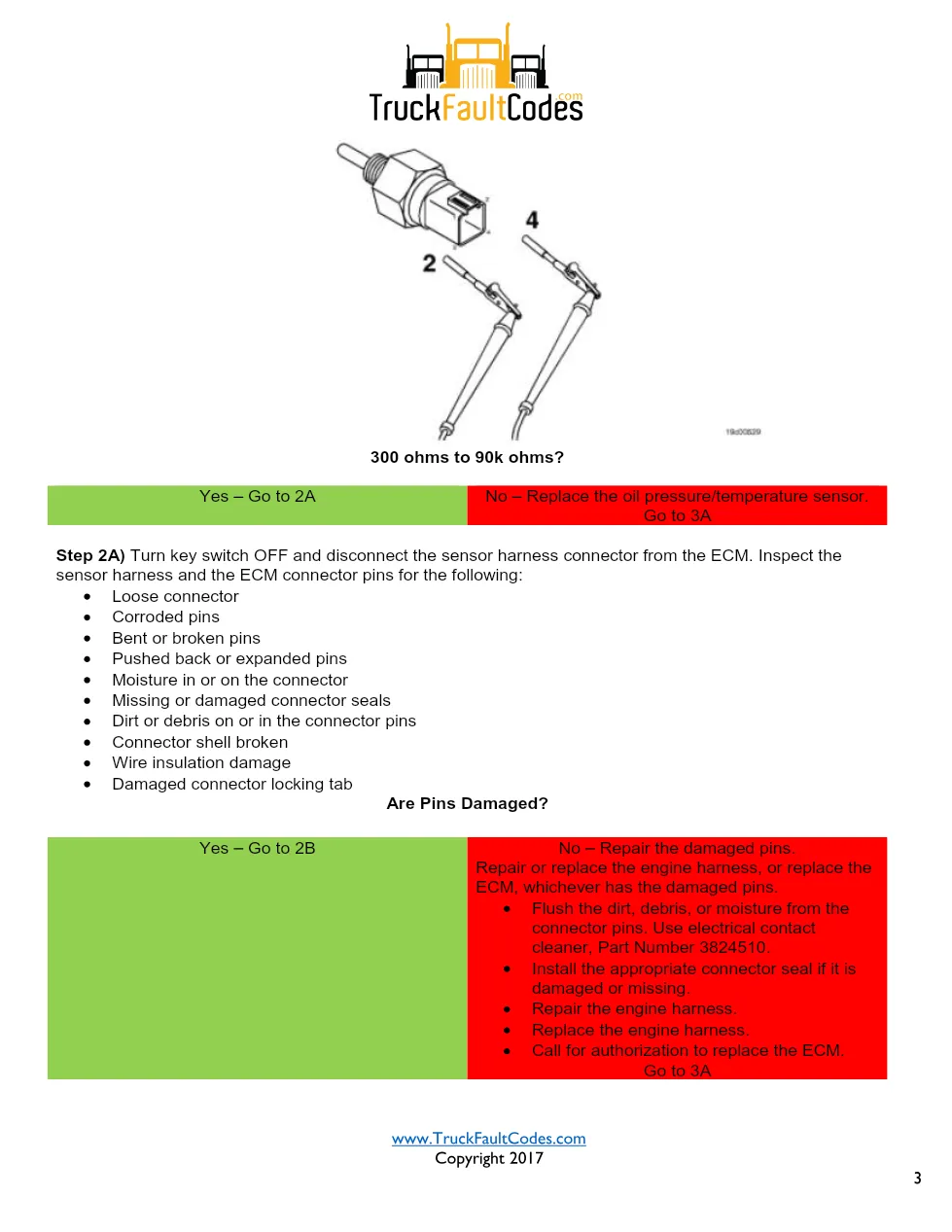 Cummins ISM Code 212 Oil Temperature Sensor Circuit High — PID - page 3 is available after signing in