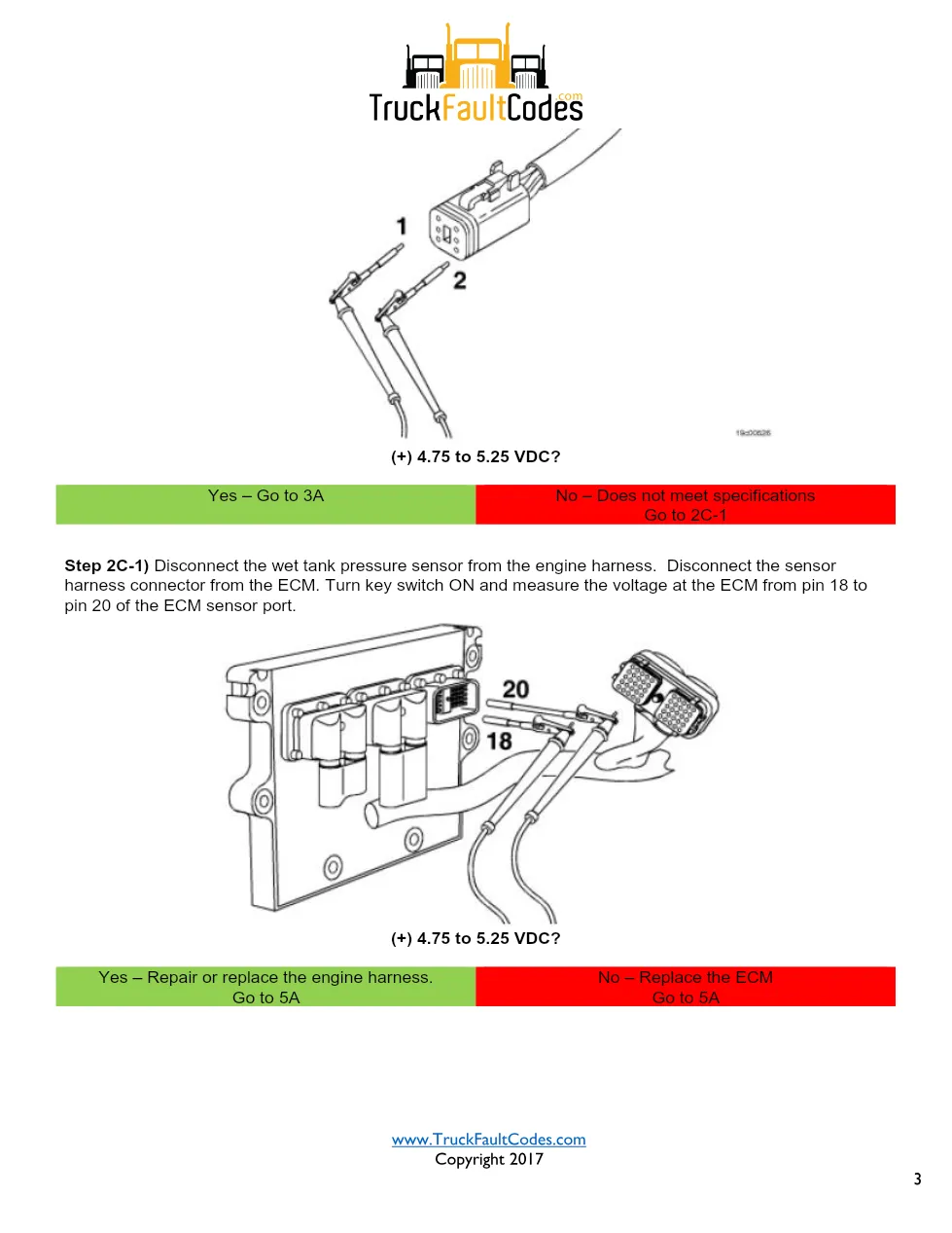 Cummins ISM Code 217 Wet Tank Pressure Sensor Circuit Ground - page 3 is available after signing in