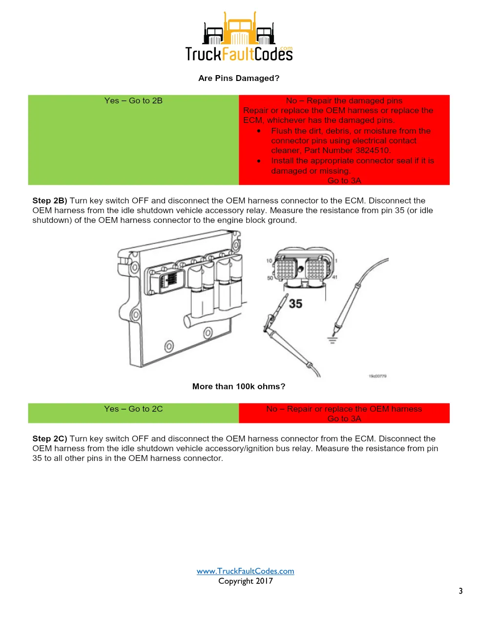 Cummins ISM Code 339 — Idle Shutdown Vehicle Accessory/Ignition - page 3 is available after signing in