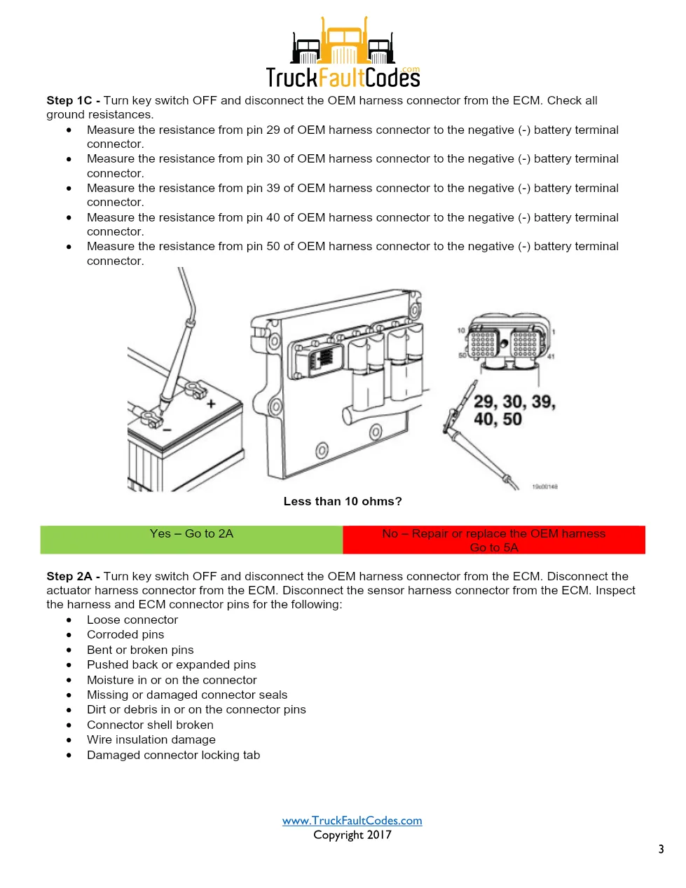 Cummins ISM Code 343 Fault — Electronic Control Module (Ecm) - page 3 is available after signing in