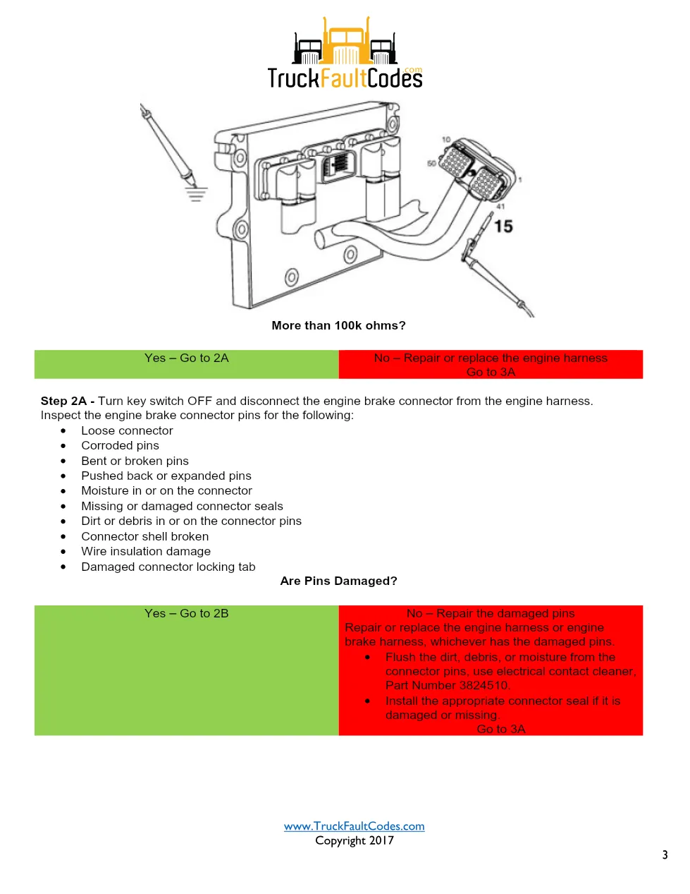 Cummins ISM code 393 Engine brake supply circuit DTC – Official - page 3 is available after signing in