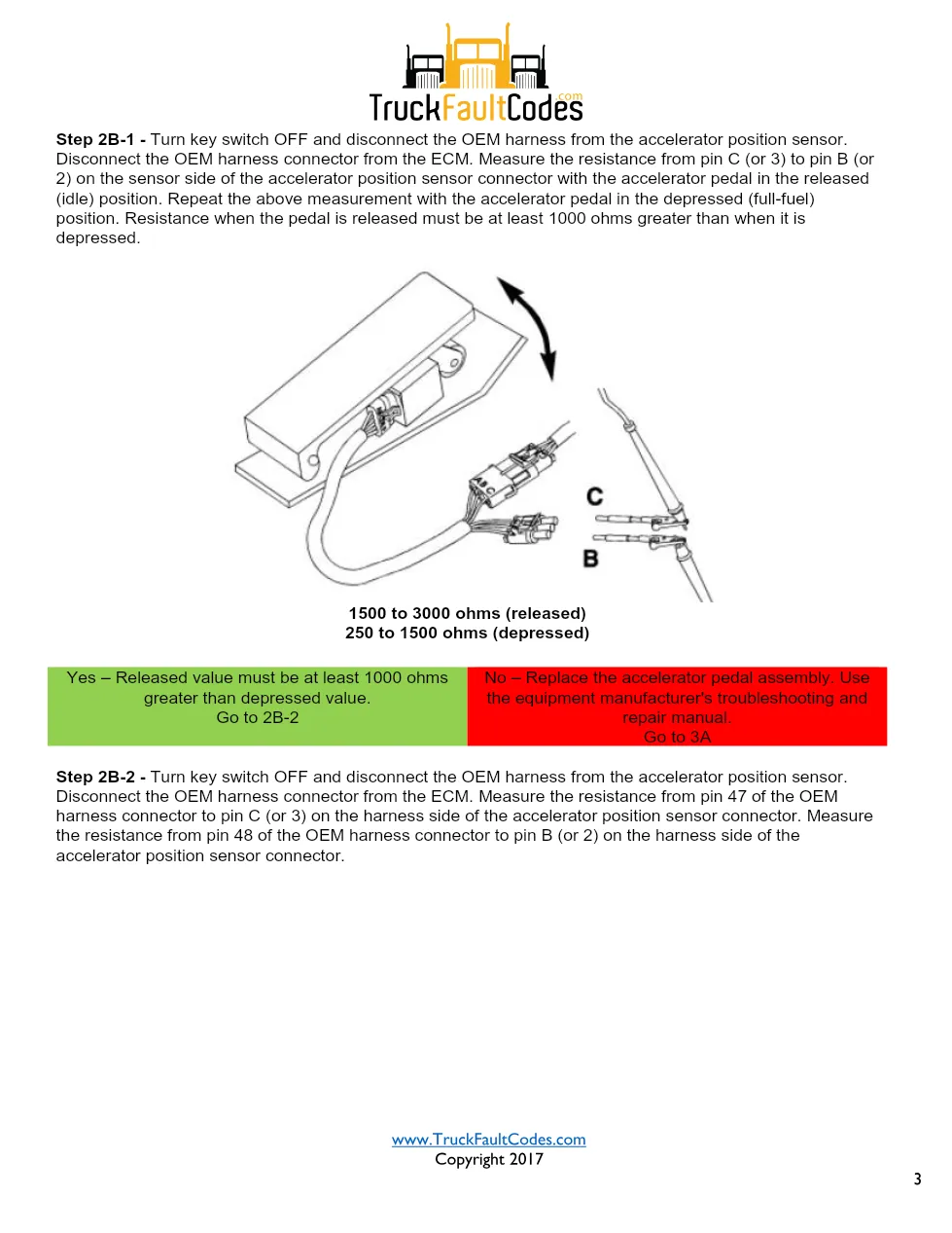 Cummins ISM code 432 Accelerator pedal circuit DTC – Official - page 3 is available after signing in