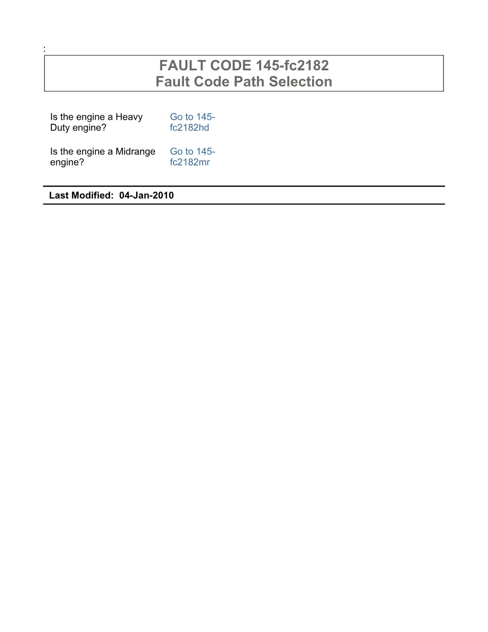 Cummins ISX11.9 code 2182 — engine brake actuator driver 1 high - preview page 1 of 6