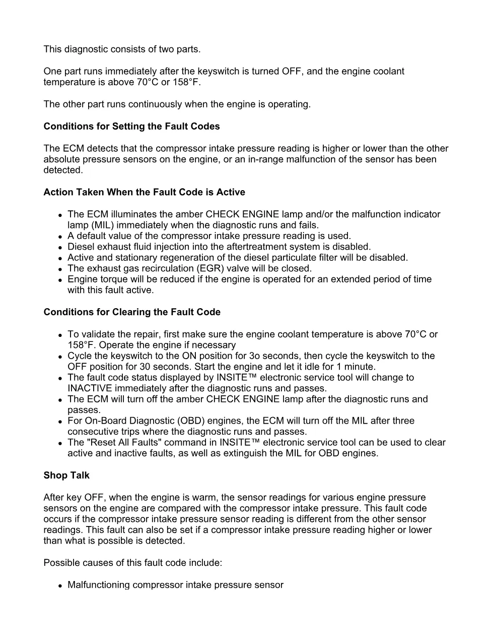 Cummins ISX11.9 code 295: Barometric Pressure (SPN 108 FMI 2) - page 3 is available after signing in