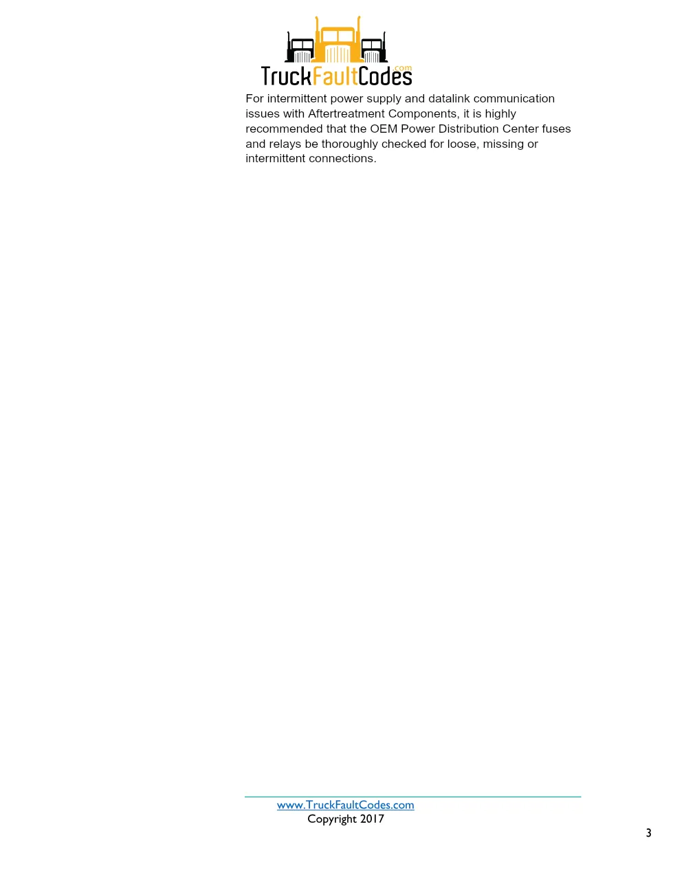 Cummins ISX12 DTC 1679 Diagnostic Procedure ? Aftertreatment - page 3 is available after signing in