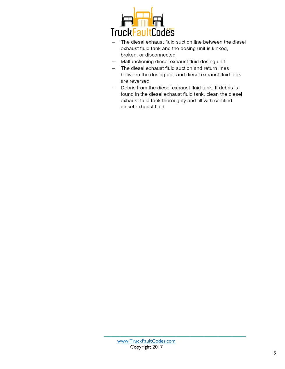 Cummins ISX12 DTC 1682 Diagnostic Procedure ? Aftertreatment - page 3 is available after signing in