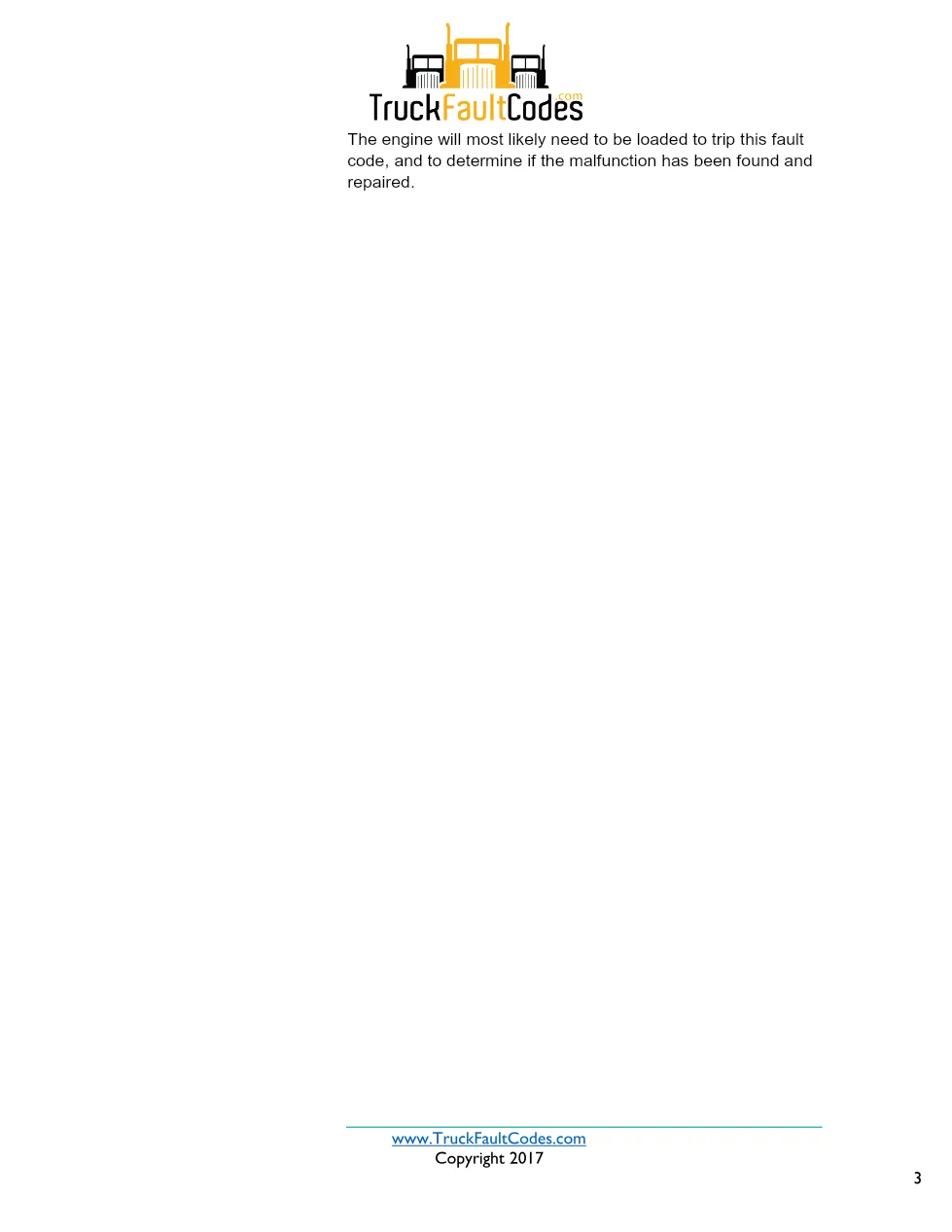 Cummins ISX12 DTC 2347 Diagnostic Procedure ? Turbocharger – PDF - page 3 is available after signing in
