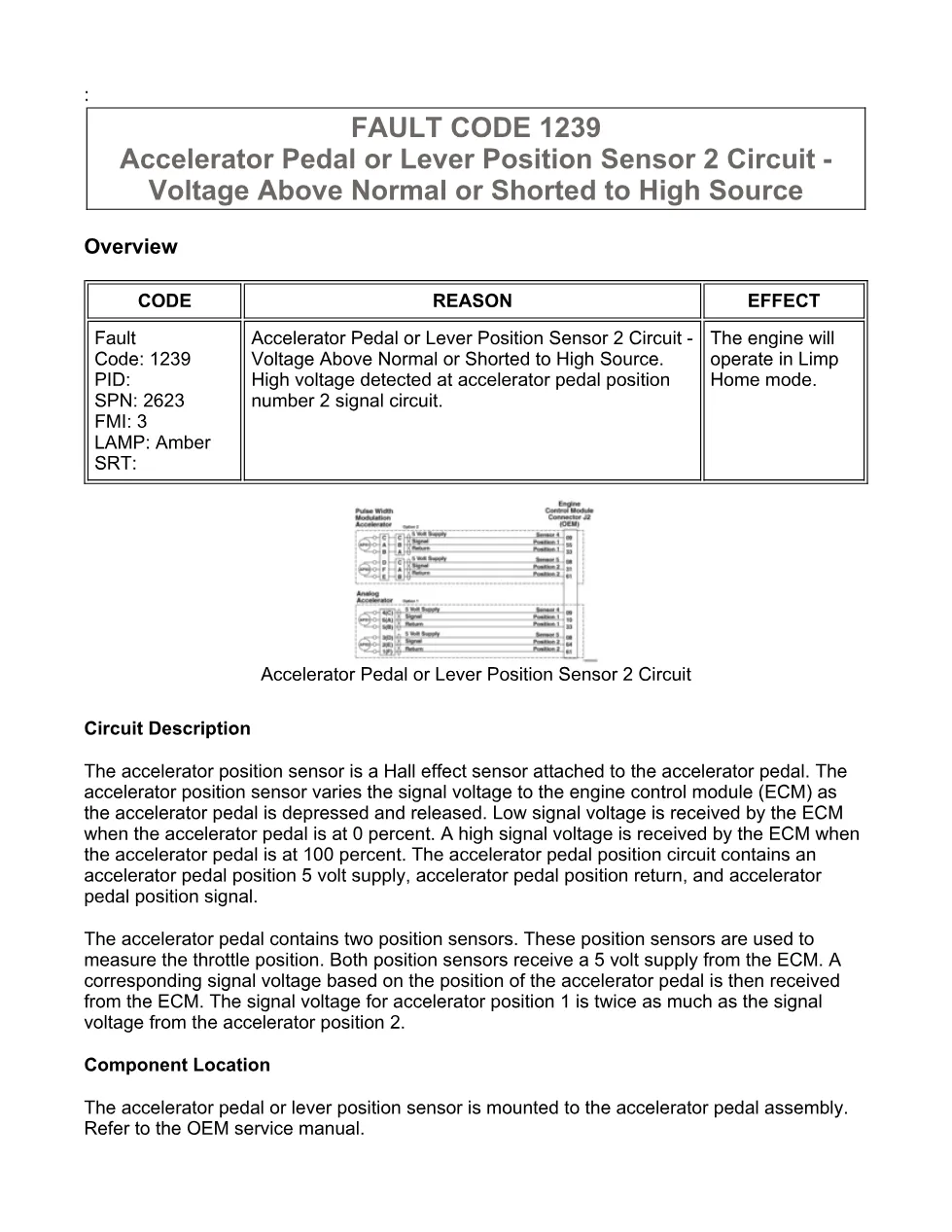 Cummins ISX15 code 1239 troubleshooting document, 15 pages – PDF - preview page 1 of 3