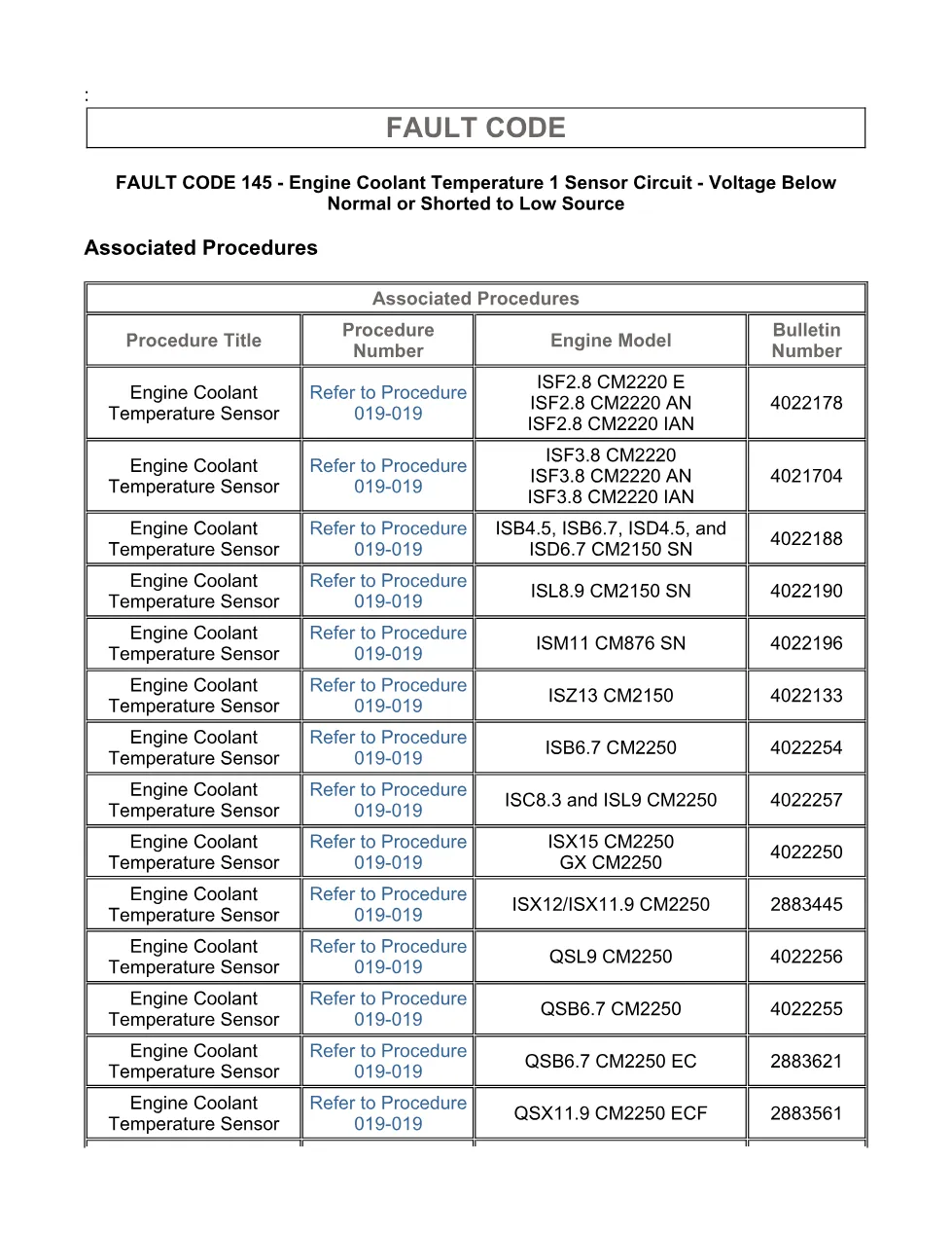 Cummins ISX15 code 145 troubleshooting document, 16 pages – PDF - page 3 is available after signing in