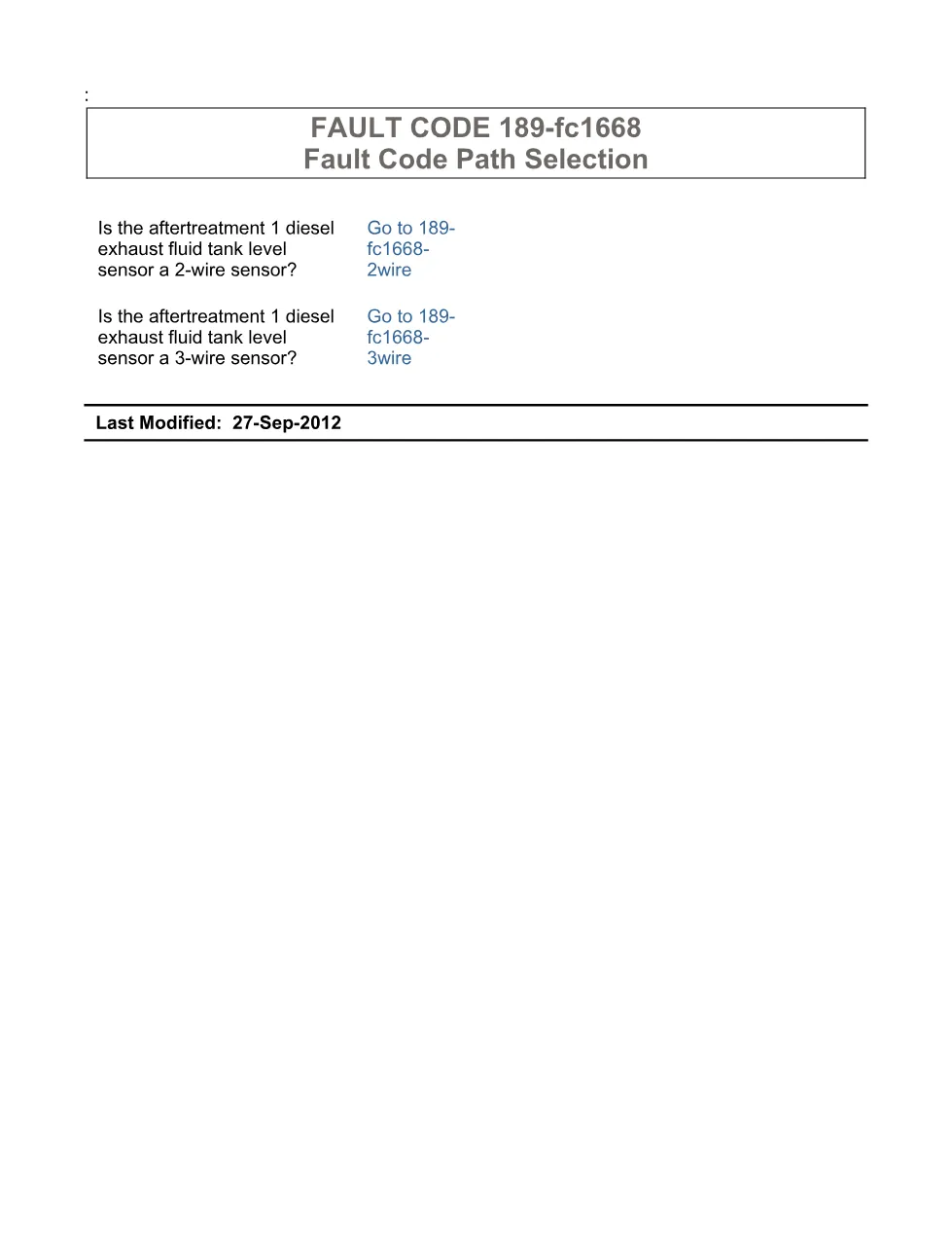 Cummins ISX15 code 1668 troubleshooting document, 28 pages – PDF - preview page 1 of 3