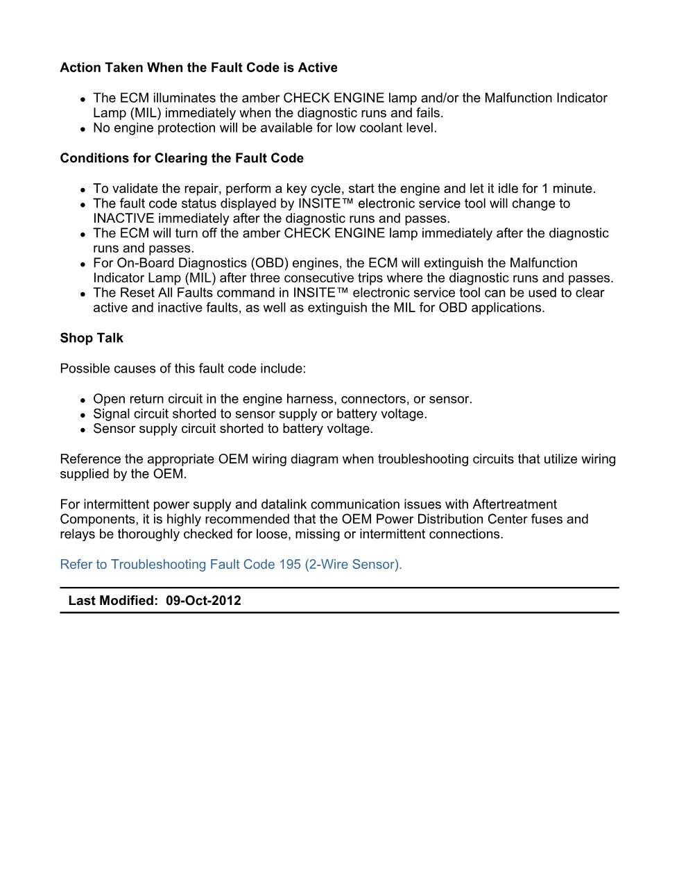 Cummins ISX15 code 195 troubleshooting document, 31 pages – PDF - page 3 is available after signing in