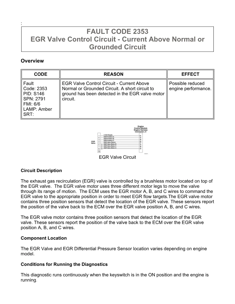 Cummins ISX15 code 2353 troubleshooting document, 14 pages – PDF - preview page 1 of 3