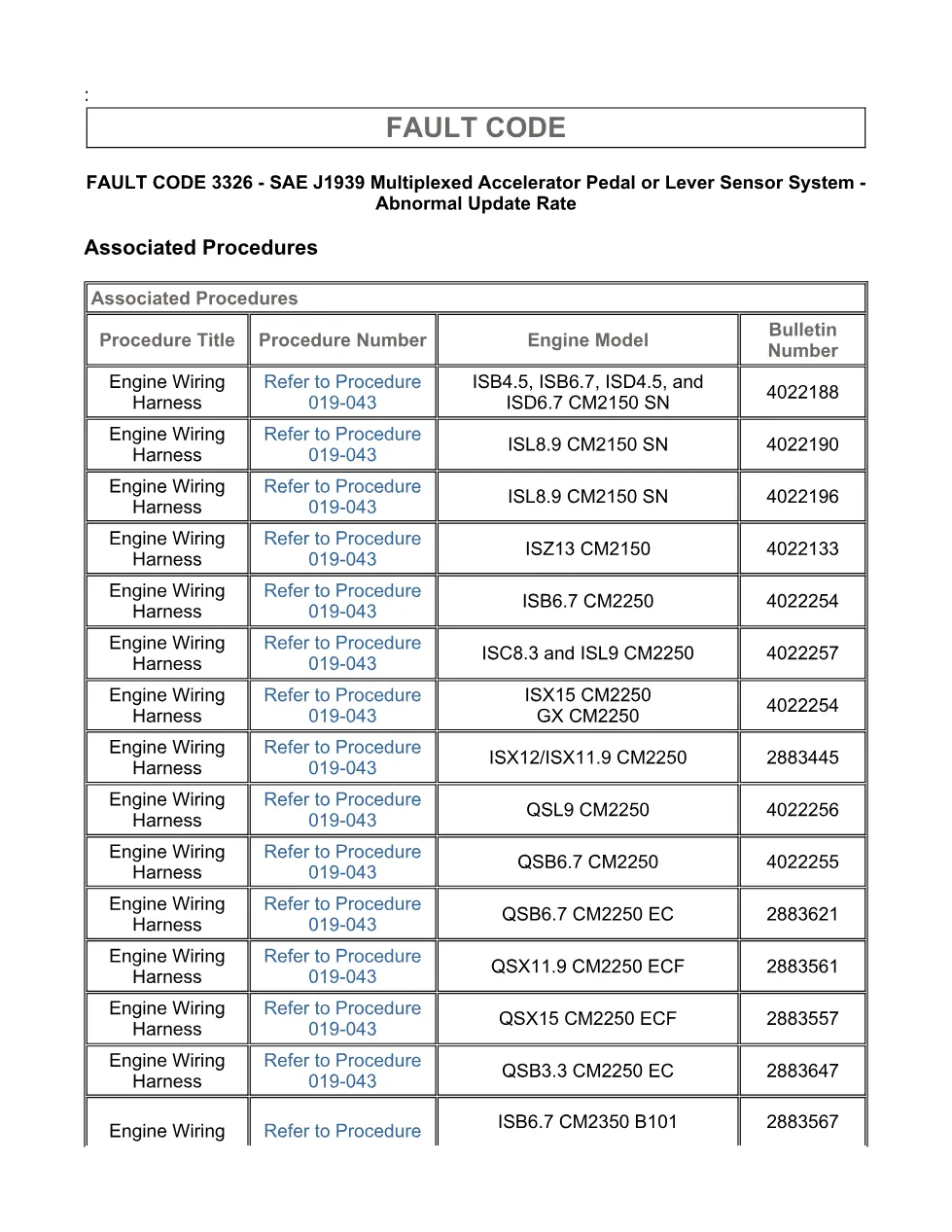 Cummins ISX15 code 3326 troubleshooting document, 14 pages – PDF - page 3 is available after signing in