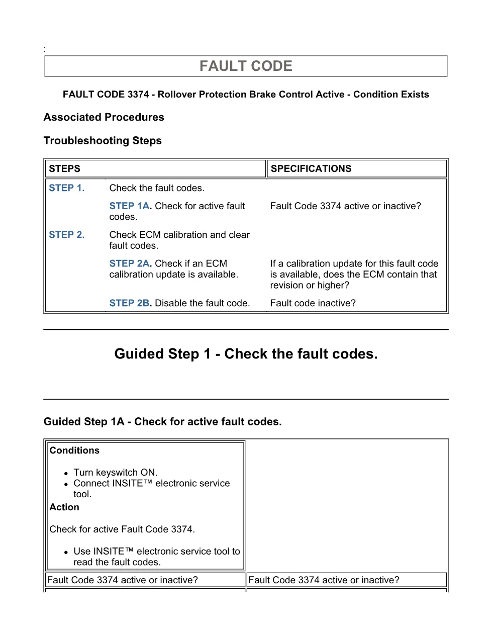 Cummins ISX15 code 3374 troubleshooting document, 5 pages – PDF - page 3 is available after signing in