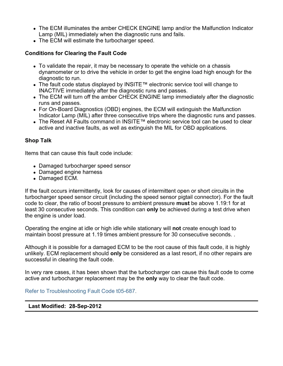 Cummins ISX15 code 687 troubleshooting document, 19 pages – PDF - preview page 2 of 3