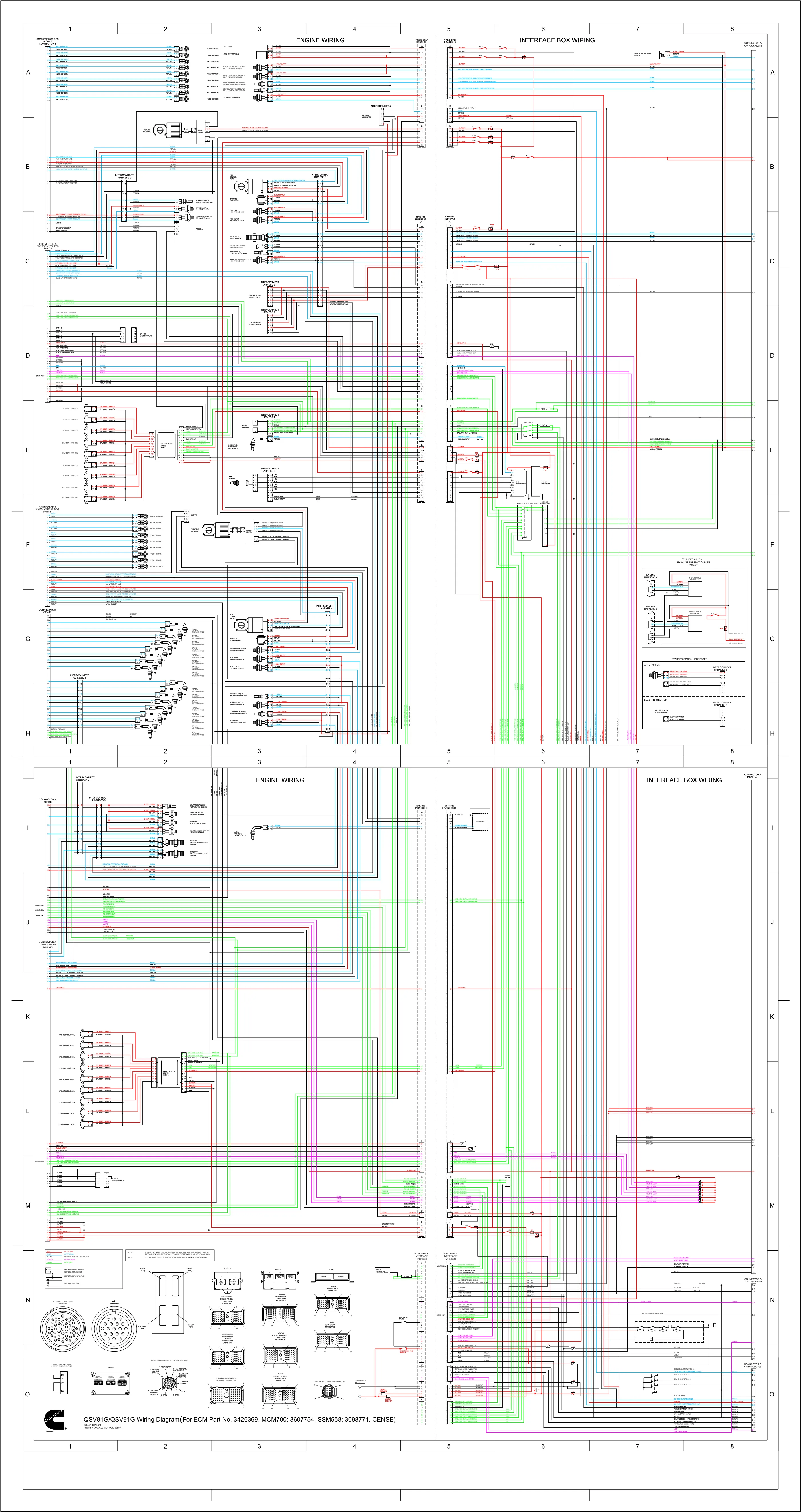 Cummins QSC81G CM558 QSV91G wiring document – 4021329 – PDF, 1 - page 1 is available after signing in