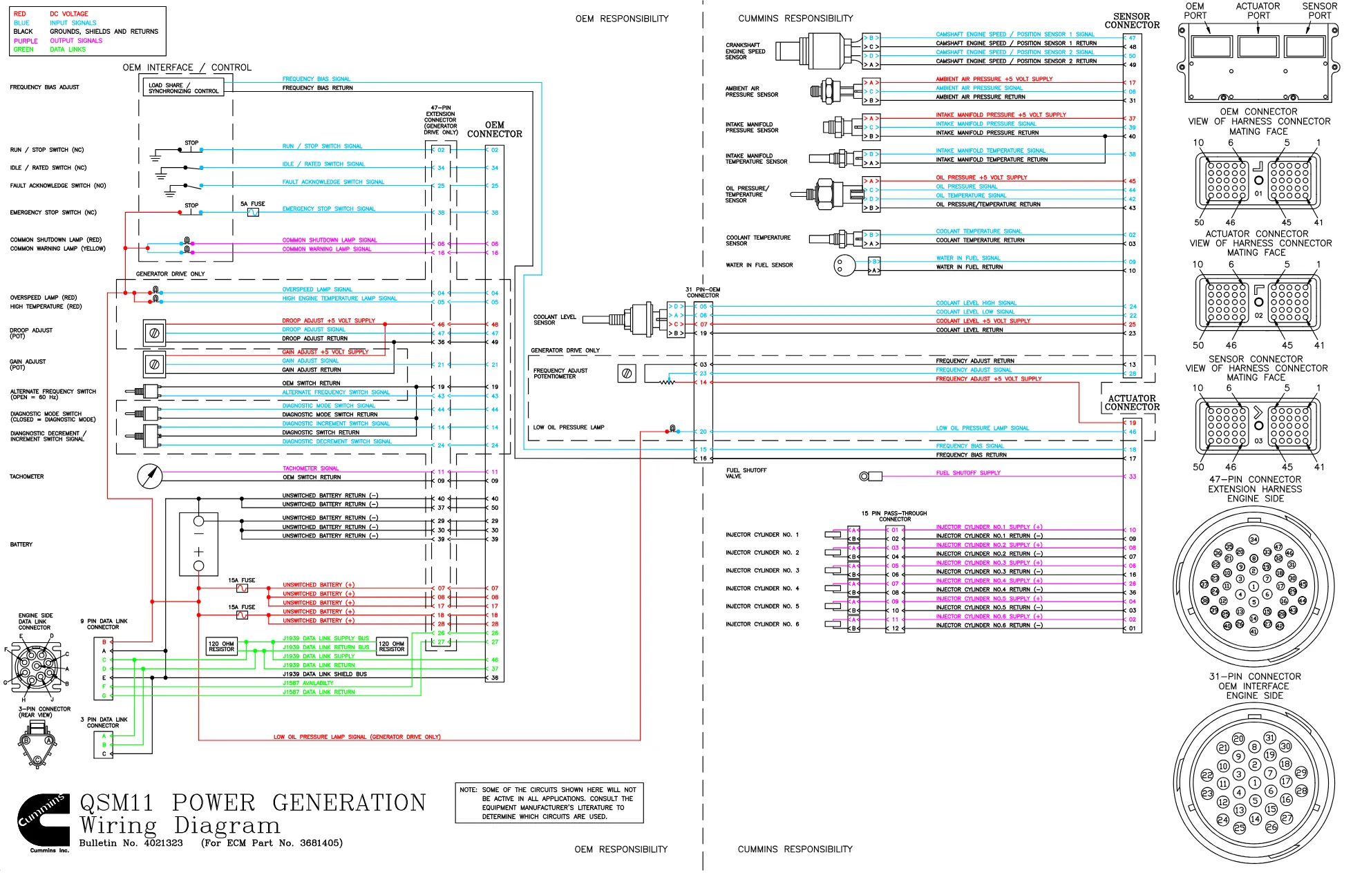 Cummins QSM11 manual — Power Gen CM570 — 4021323 Rev 0 — PDF, 1 - page 1 is available after signing in