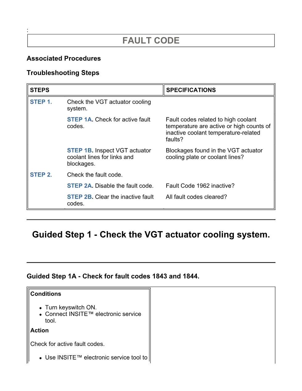 Cummins VGT fault 1962 Troubleshooting Manual — ISB6.7 CM2150 DTC - page 3 is available after signing in