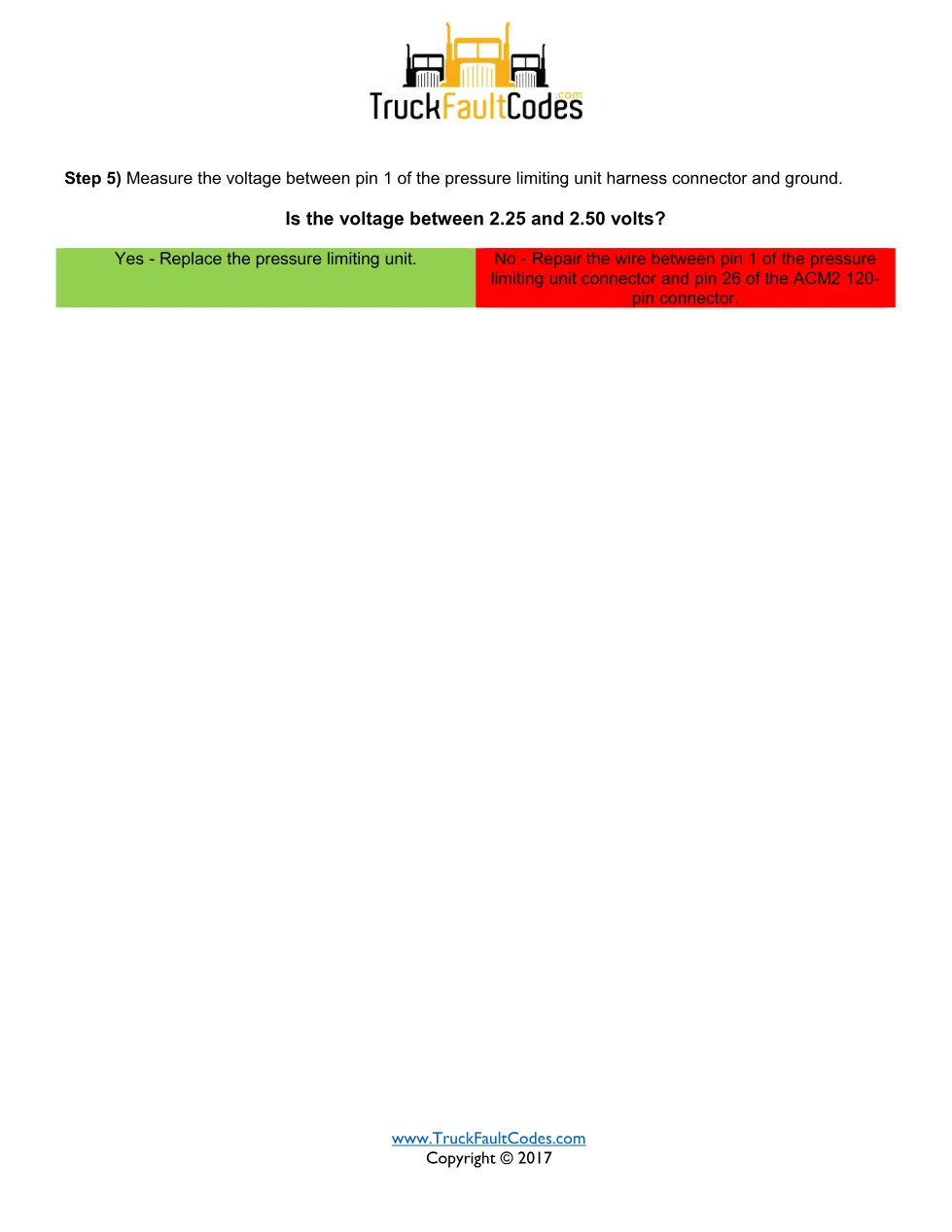 DEF pressure limiting unit fault SPN 4336 FMI 5 EPA10 – Detroit - page 2 is available after signing in