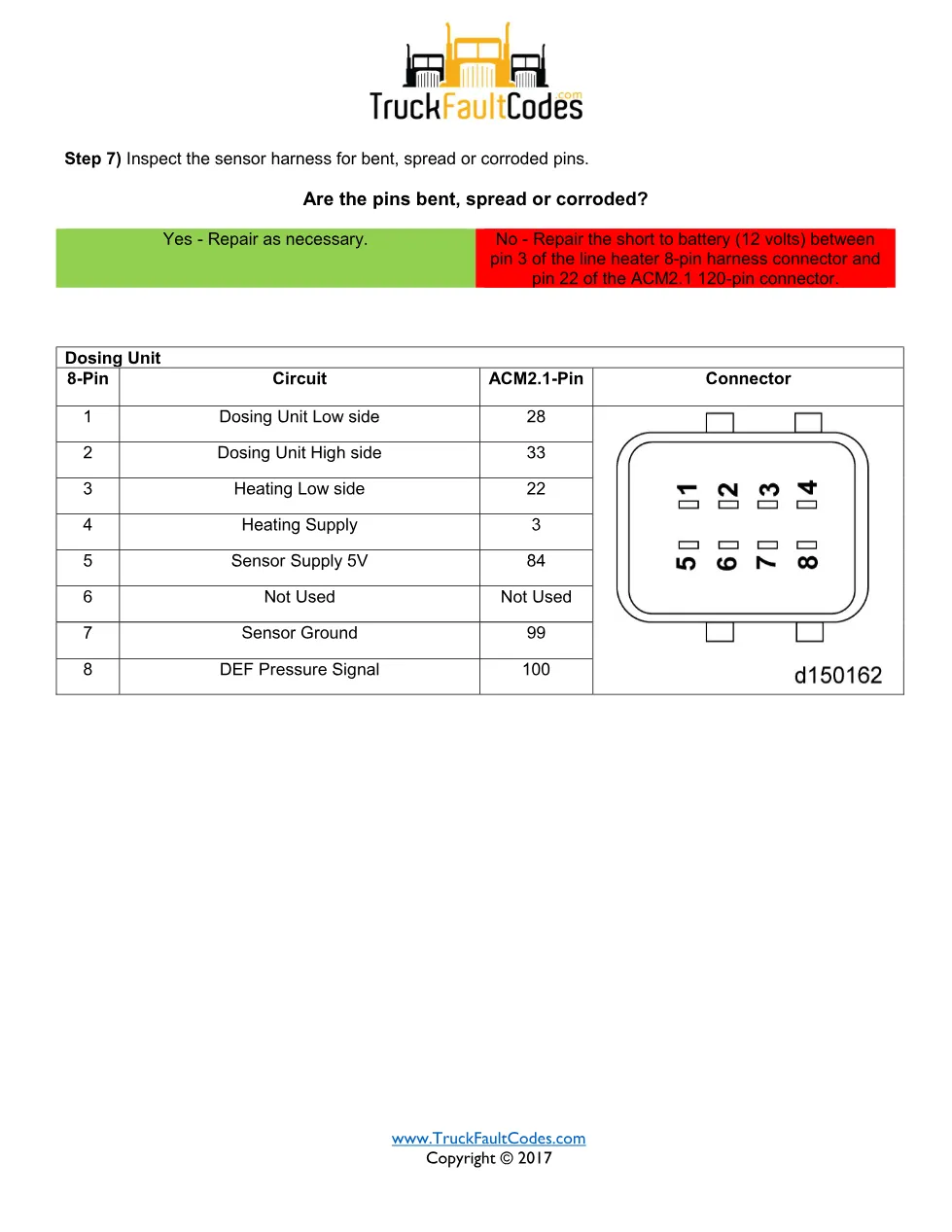 Detroit DEF heater high — Detroit SPN 5488 FMI 3 fault code - page 2 is available after signing in