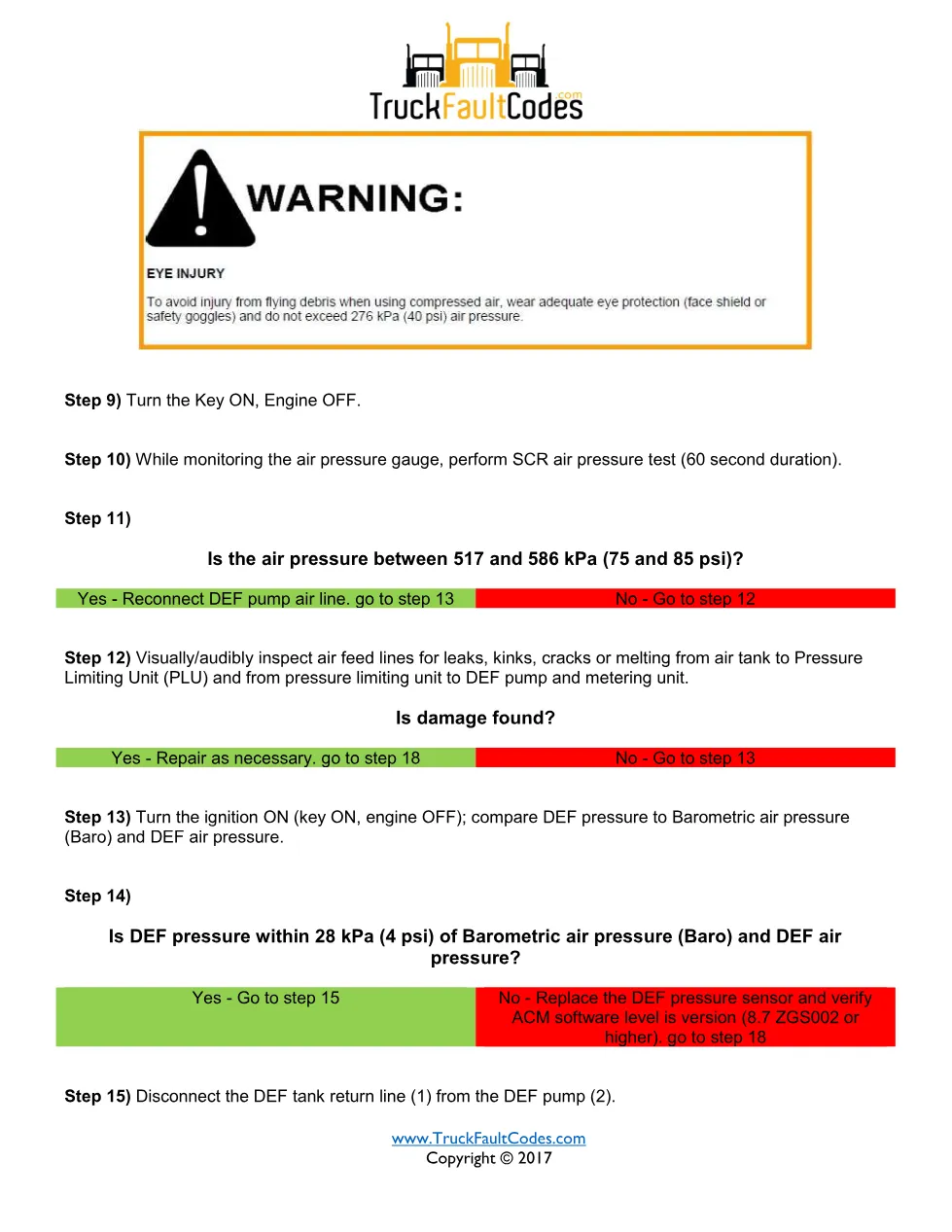 Detroit DEF pump pressure fault SPN 4334 FMI 7 EPA10 – Official - page 3 is available after signing in