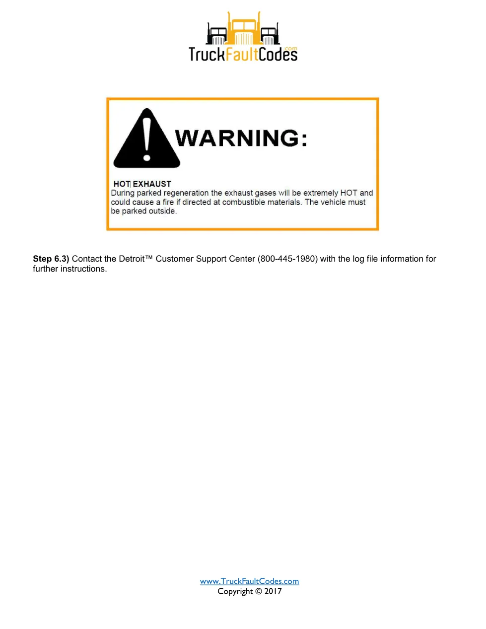 Detroit DOC inlet pressure fault code — SPN 3251 FMI 20 — PDF, 3 - page 3 is available after signing in