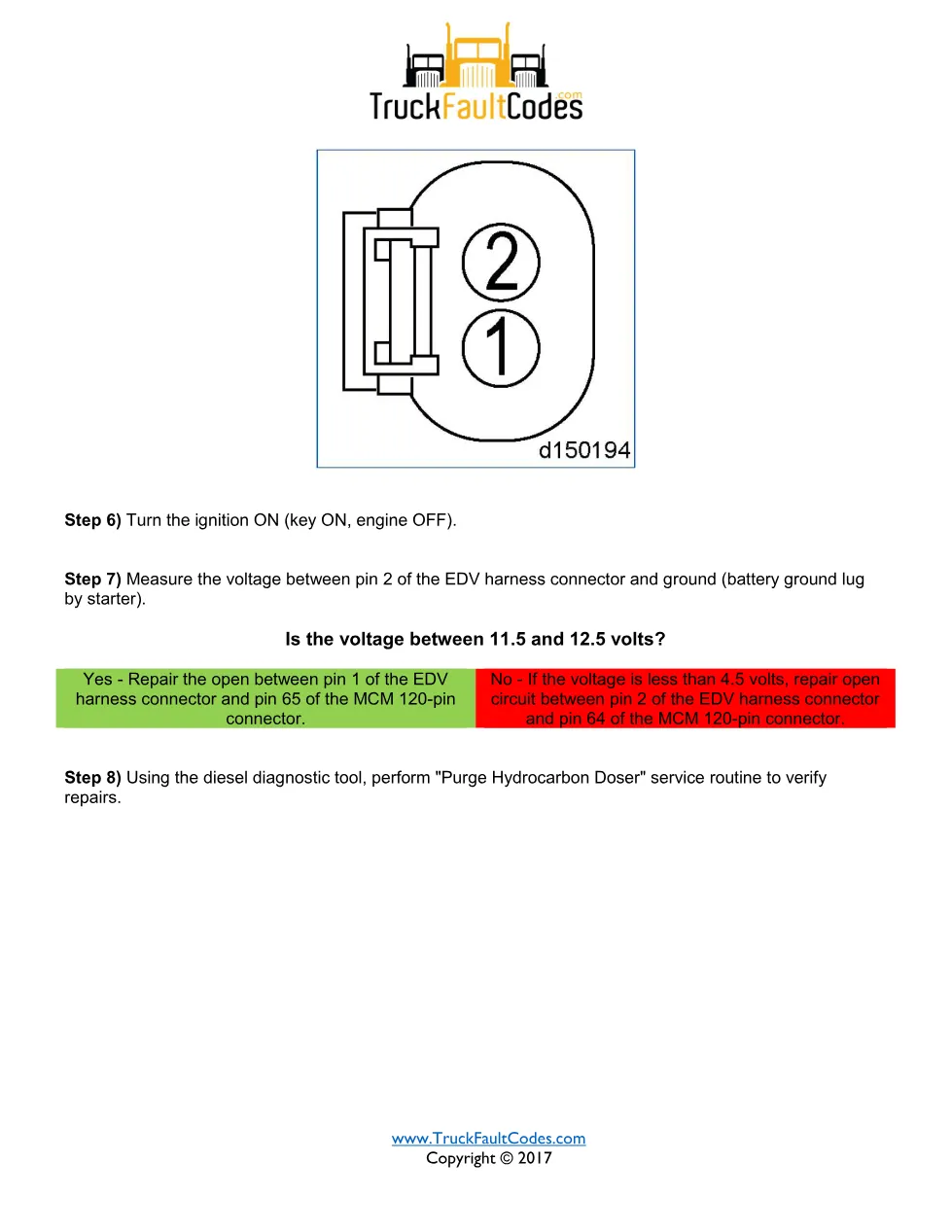 Detroit SPN 3471 open — troubleshooting sheet for SPN 3471/FMI 5 - page 2 is available after signing in