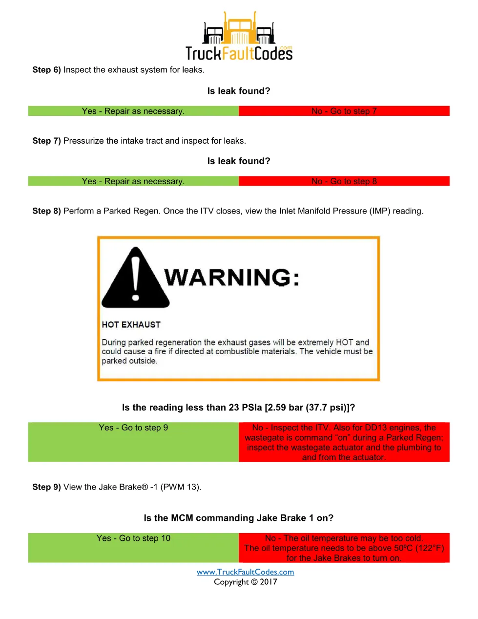 Detroit SPN 3711 EPA10 — DD Series EPA10/GHG14 DTC Sheet (PDF, 5 - page 3 is available after signing in