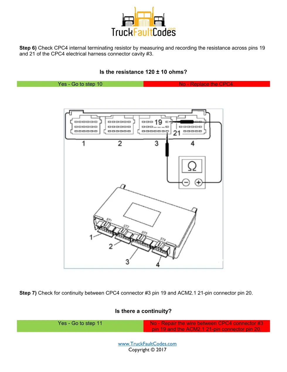 Detroit SPN 625 GHG14 — Detroit DD Series CPC4 Message Not - page 3 is available after signing in